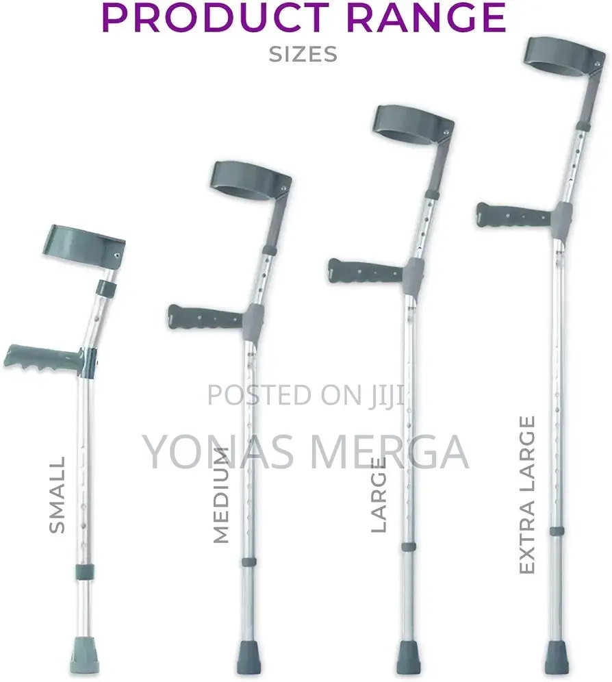 Crutches $Crunch/ክራንች>ለክንድ ምቾት Crutches"Crunch¶Crutches*ክራንች