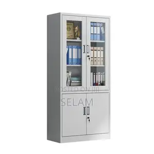 Half Glass Filing Cabinet