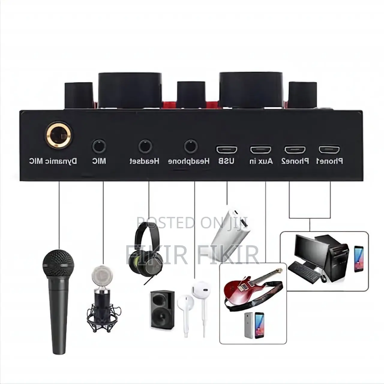 V8 Sound Card