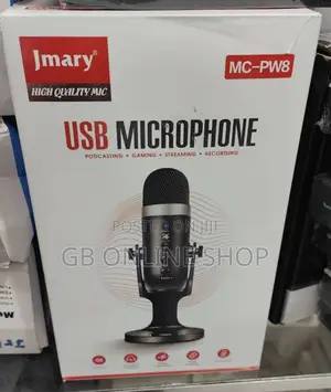 Professional Condenser Mc-Pw8 Desktop Recording Microphone