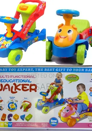 2 in 1 Multi-Functional Educational Walker/