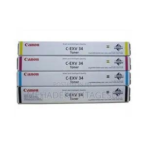 Canon C-Exv 34 Set Toner (Black, Yellow, Cyan, Magenta)