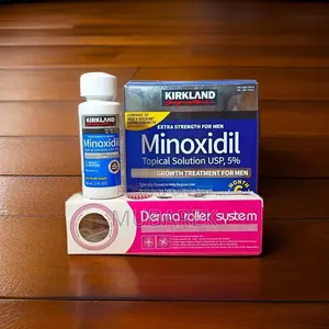 Minoxidil With Derma Roller: Say Hello to Stronger Hair.
