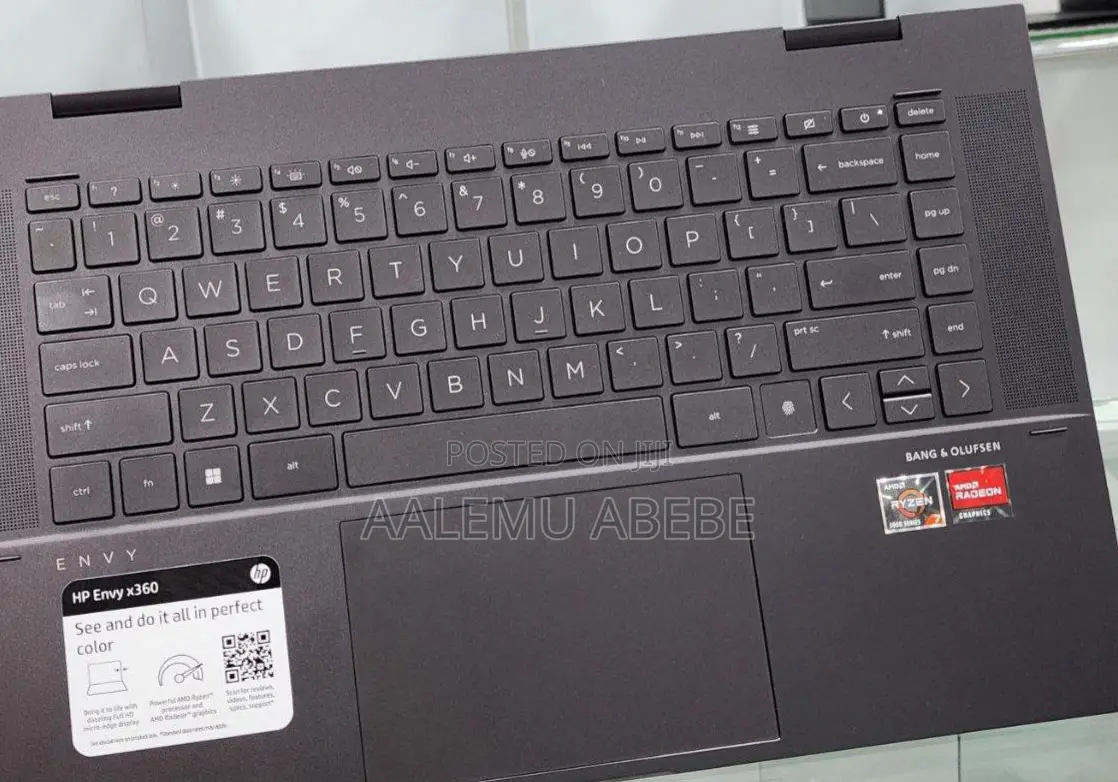 New Laptop HP Envy X360 16GB AMD Ryzen 7 SSD 512GB