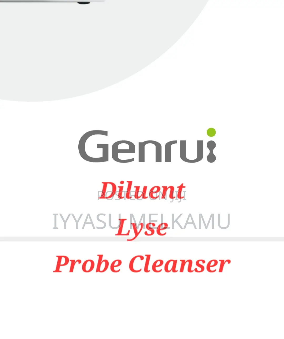 Genrui CBC Reagents Available