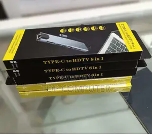 Type C 8 in 1 HDMI VGA DP