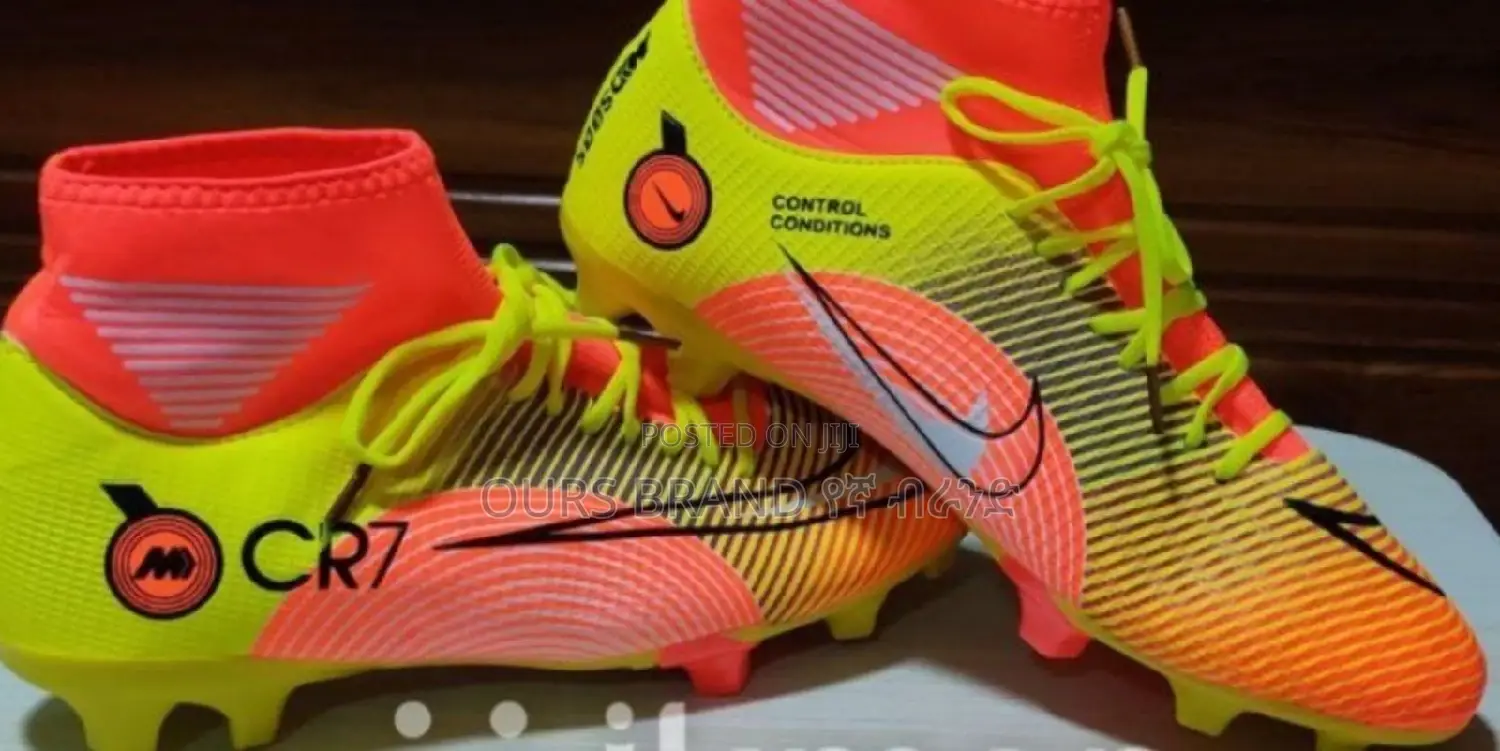 Nike CR7 Mercurial Soccer Cleats Taketa High Quality Shoes