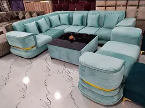 L Shaped Sofa With Table