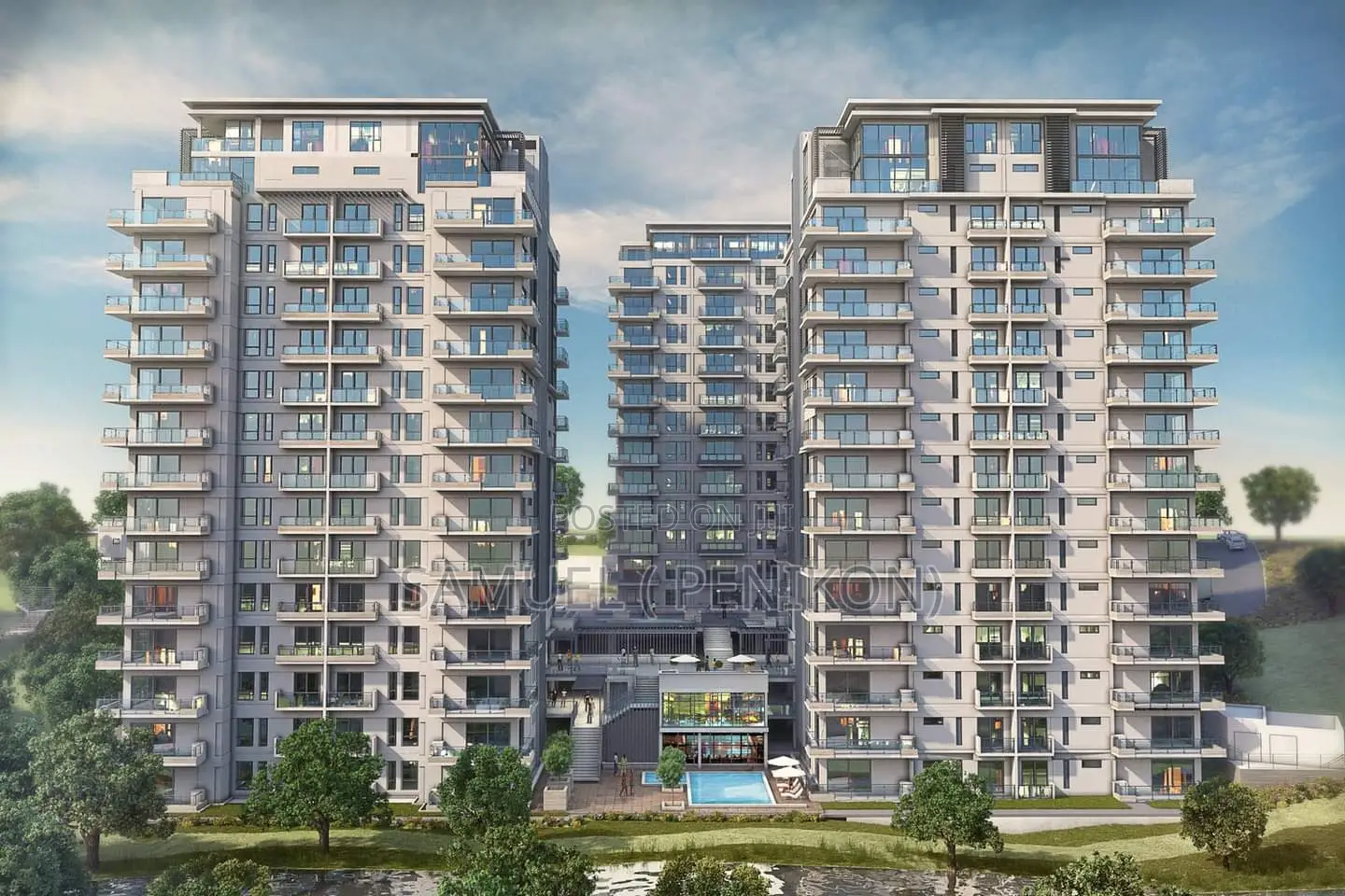 3bdrm Apartment in Grand View Apartment, Bole for sale