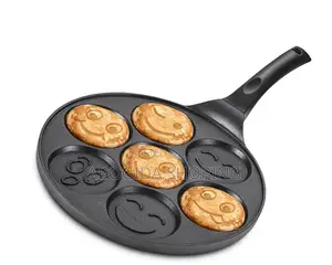 Face Non Stick Pancake Pan  Granite