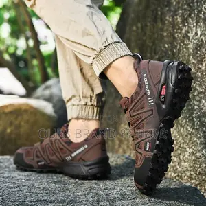 New Men's Outdoor Non-Slip Hiking High Master Quality Shoes