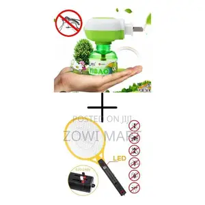 Electric Mosquito Liquid Killer + Mosquito Killer Racket