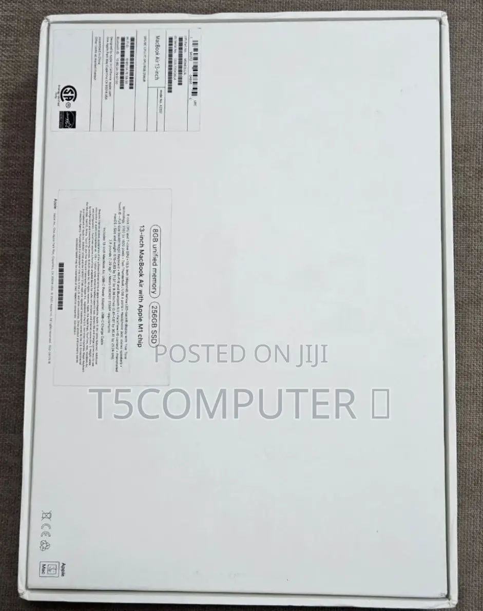 New Laptop Apple MacBook Air 2022 M2 8GB Intel Core I7 SSD 256GB