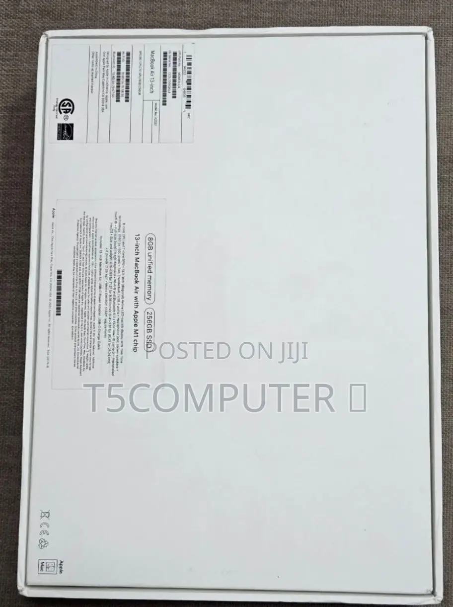 New Laptop Apple MacBook Air 2022 M2 8GB Intel Core I7 SSD 256GB