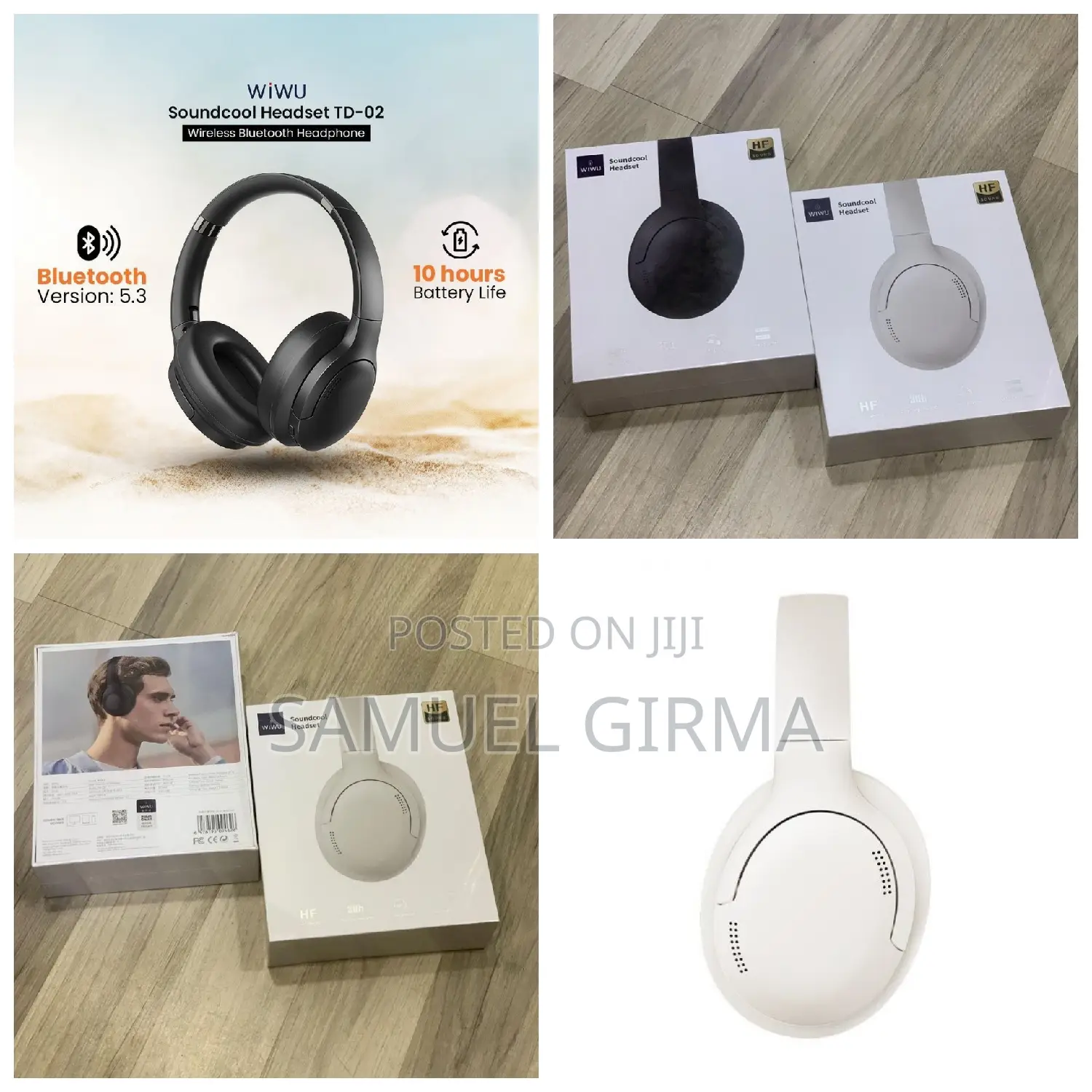 ~ WIWU TD-02 Soundcool Headset 
 High Quality