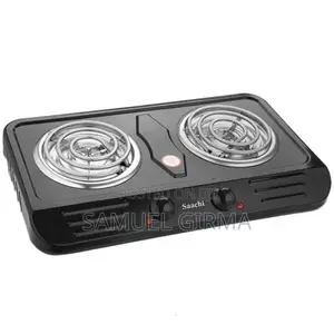~Saachi Hot Plate / ባለሁለት ምድጃ ስቶቭ