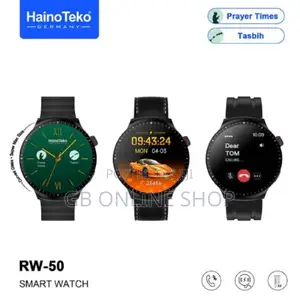 Haino Teko Germany Rw-50 Smart Watch With 3 Pair Strap