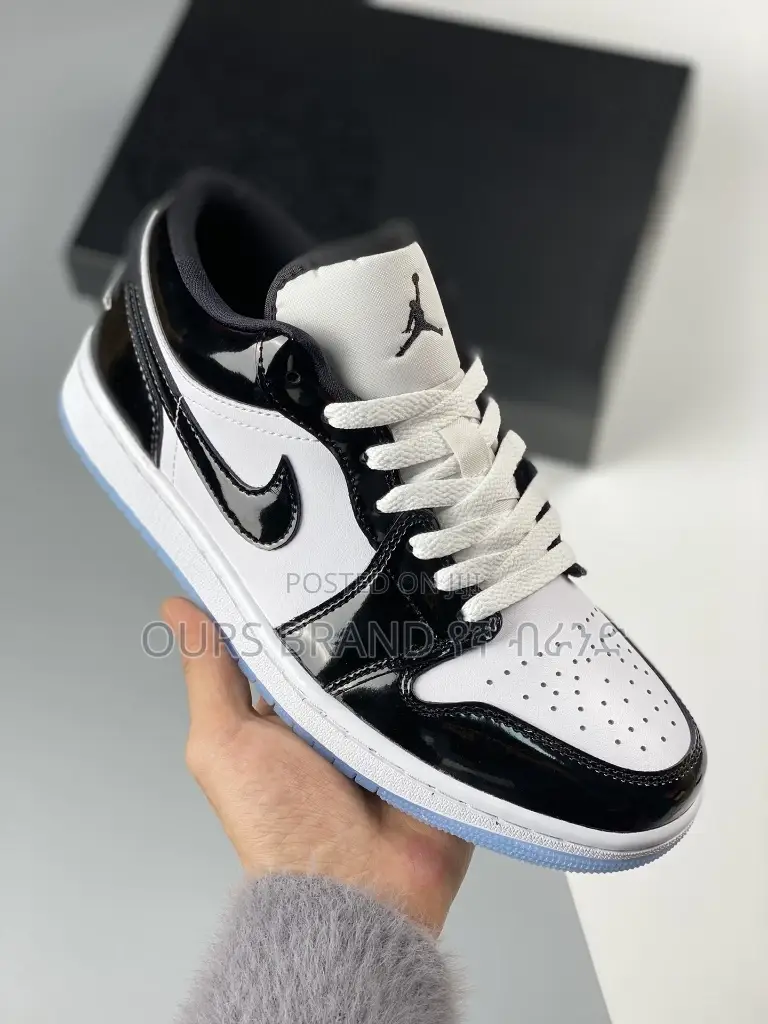 Nike Air Jordan 1 Low Cut Concord High Quality Luxury Shoes