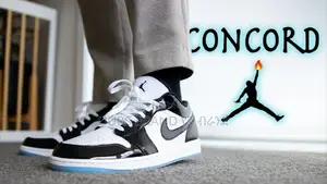 Nike Air Jordan 1 Low Cut Concord High Quality Luxury Shoes