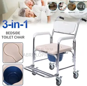 Toilet Chair|Commode Wheelchair|Bowl Chair|Shower Chair