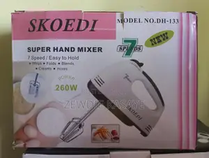 Skoedi Hand Mixer የእንቁላልና ሊጥ መምቻ