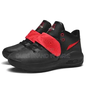 New Spring Velcro Korean Version Basketball High Shoes