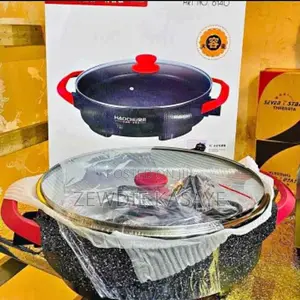 Haochu Electric Ceramic Pizza Pan የፒዛ መጋገሪያ ምጣድ 44 Cm