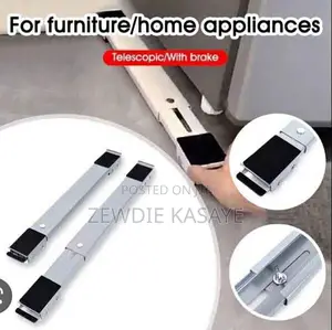 Adjustable Fridge Roller Wheels Stand With Brake.