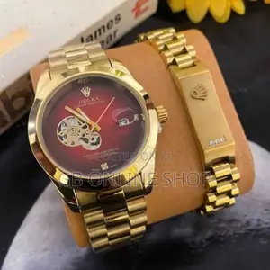 Rolex Watch With Bracelet for Men 100% Original