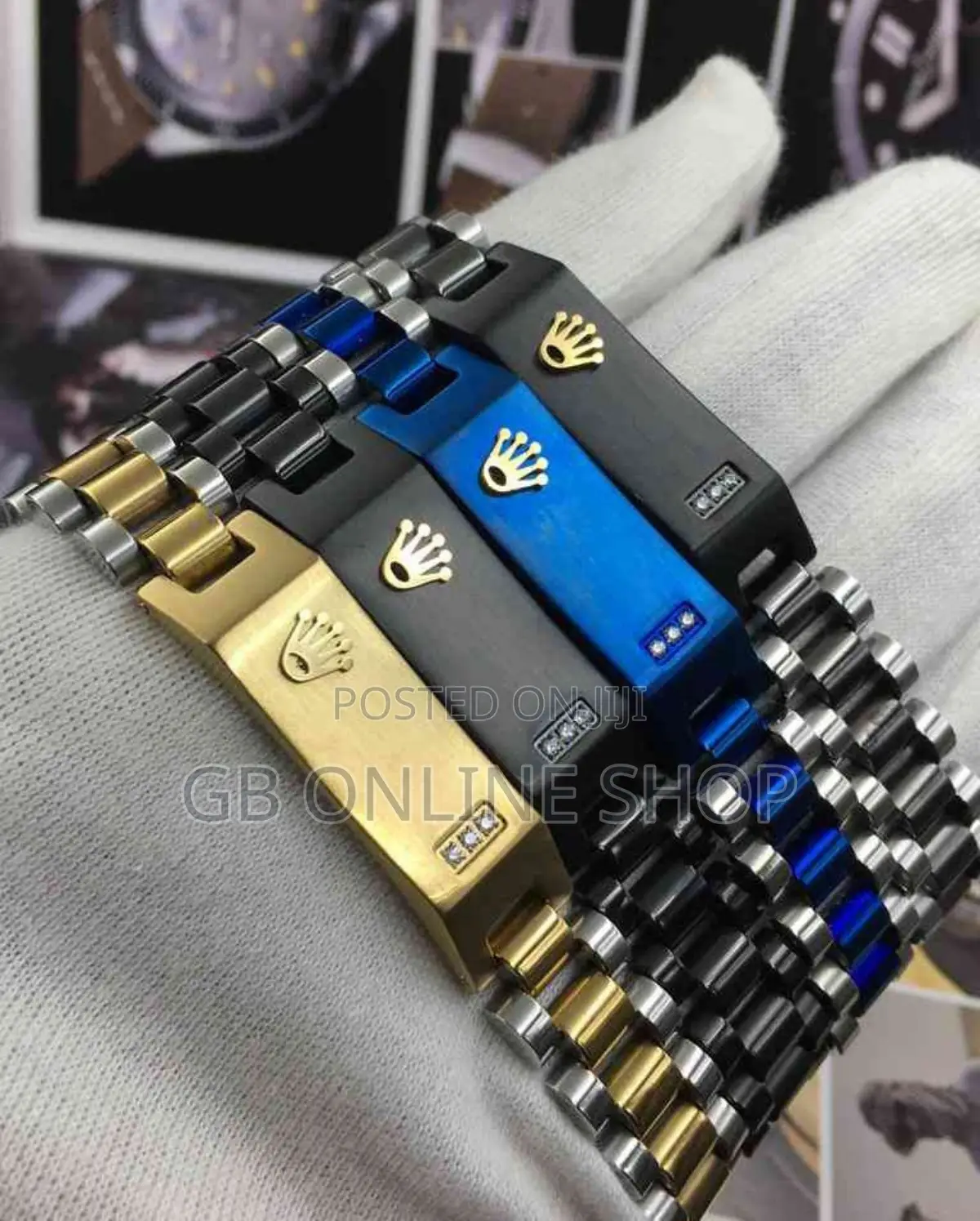 Rolex Watch With Bracelet for Men 100% Original