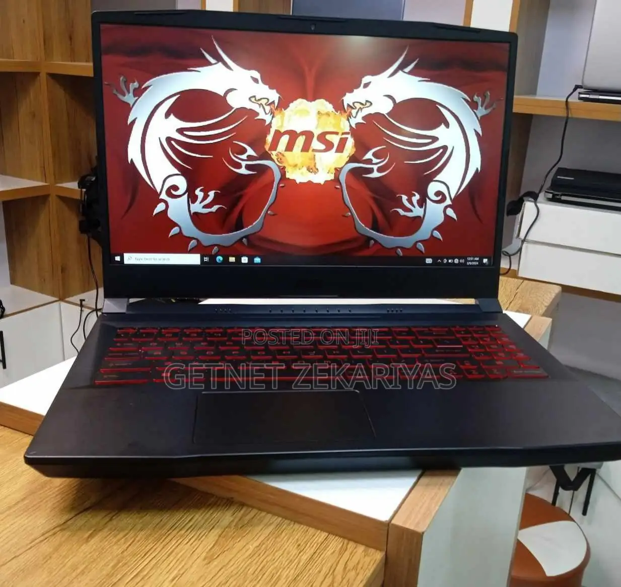 New Laptop MSI Katana GF66 16GB Intel Core I7 SSD 1T