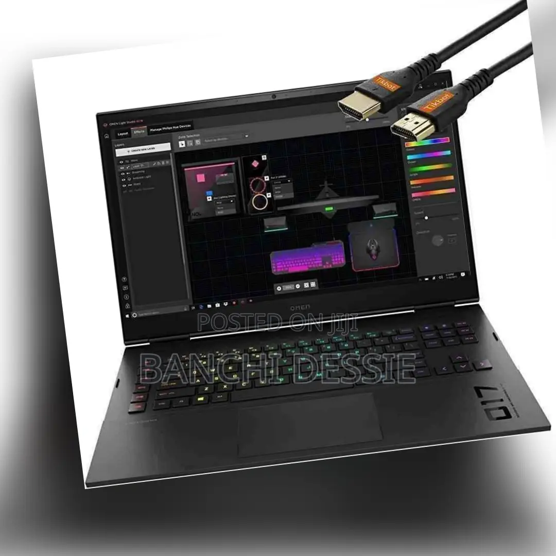 New Laptop HP Omen 17 32GB Intel Core I7 SSD 2T