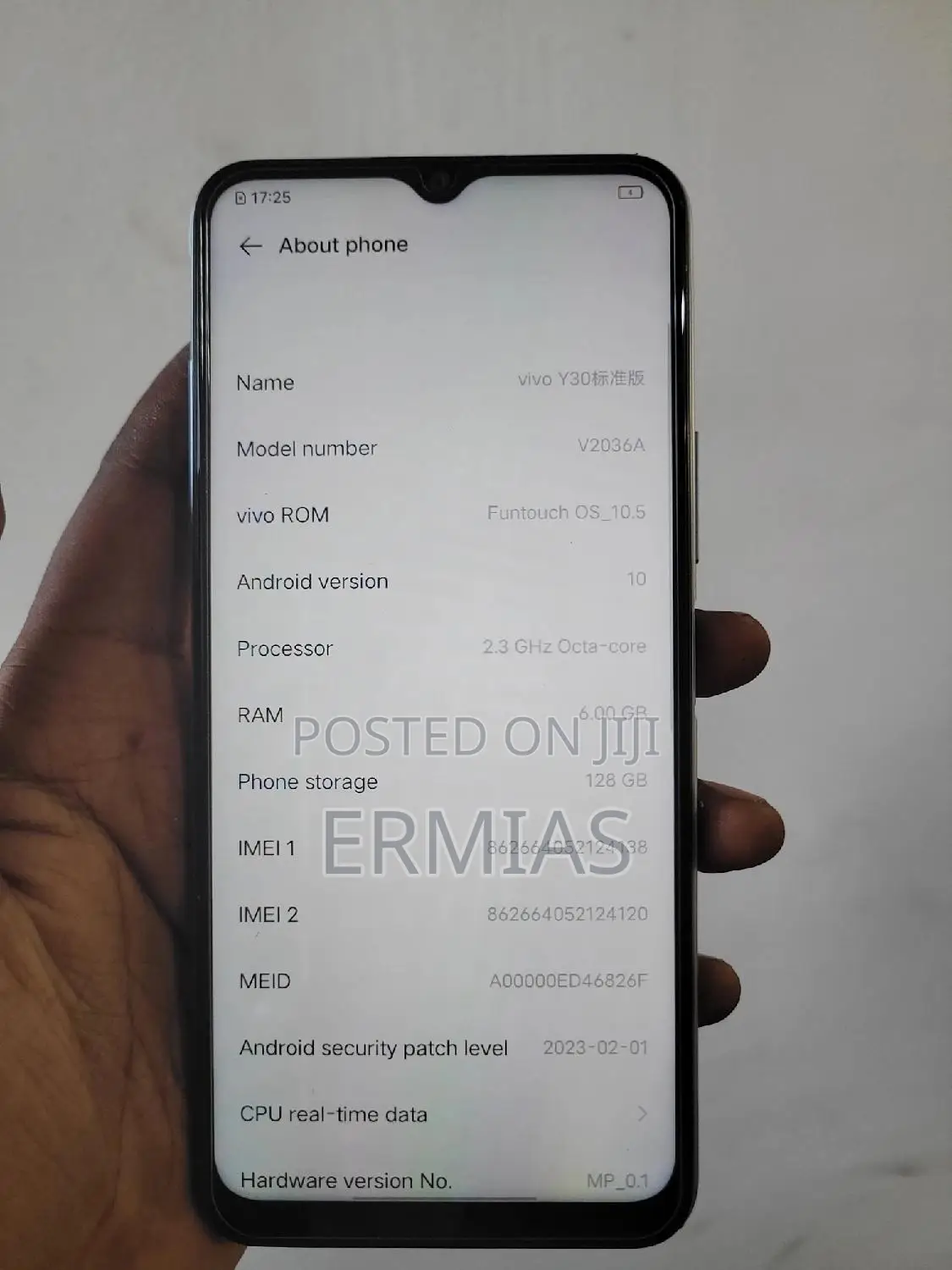 New Vivo Y30 128 GB