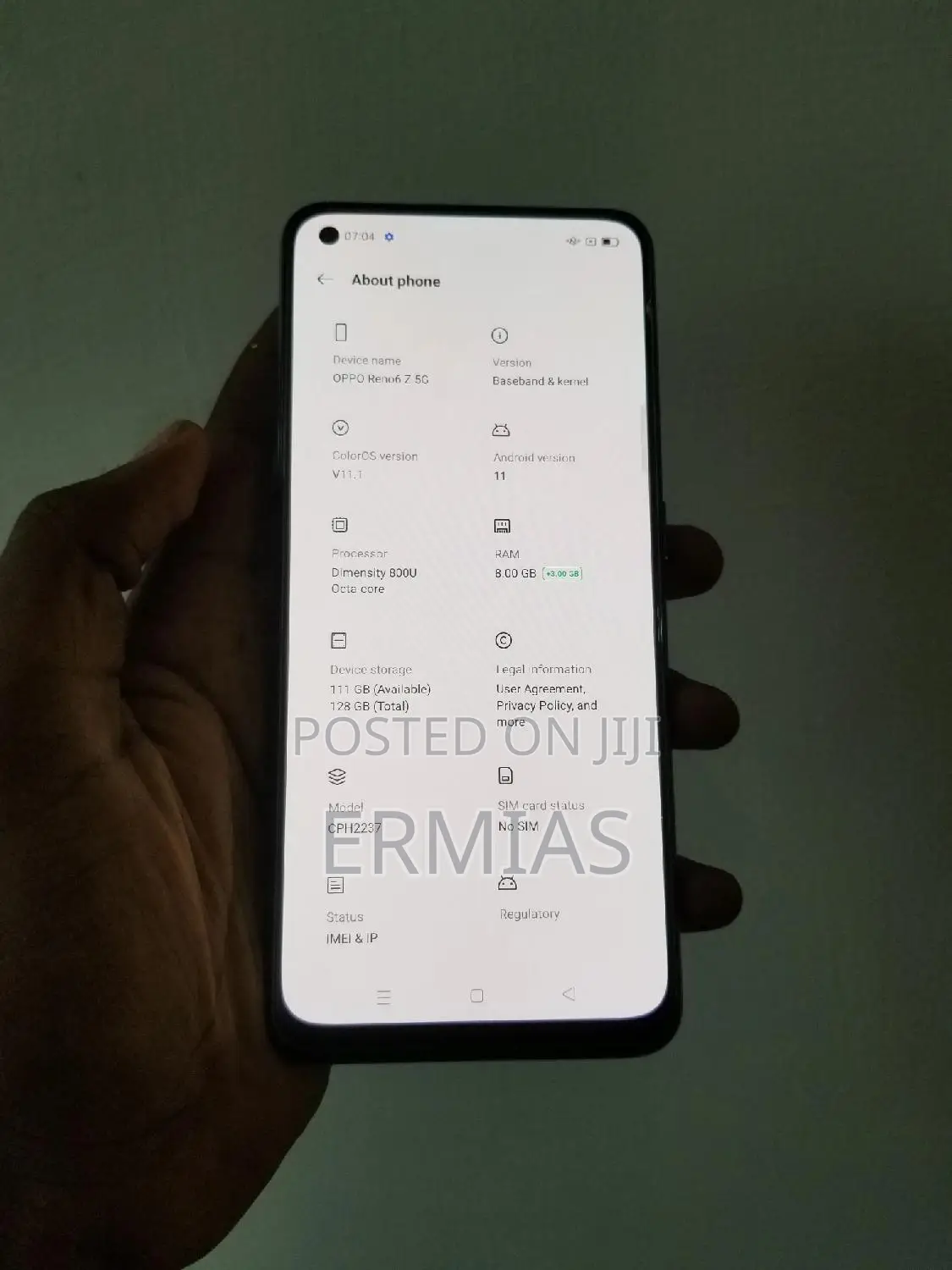 New Oppo Reno6 5G 128 GB