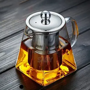 Heat Resistance Glass Tea Pot