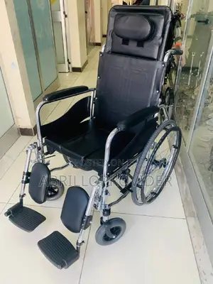Wheelchair,Lightweight Folding Adjustable Wheelchair