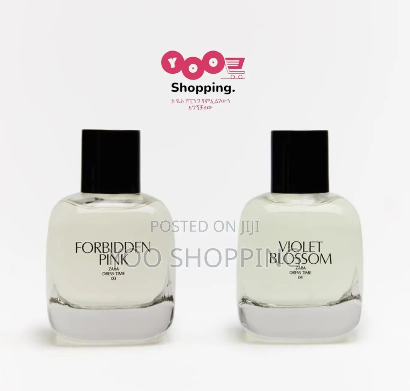 Zara Violet Blossom Edp and Zara Forbidden Pink Edp