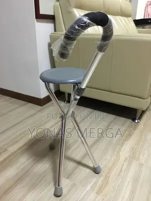 Walking Stick / Portable Chair/Walking Seat Chair/ከዘራ/ጠንካራ
