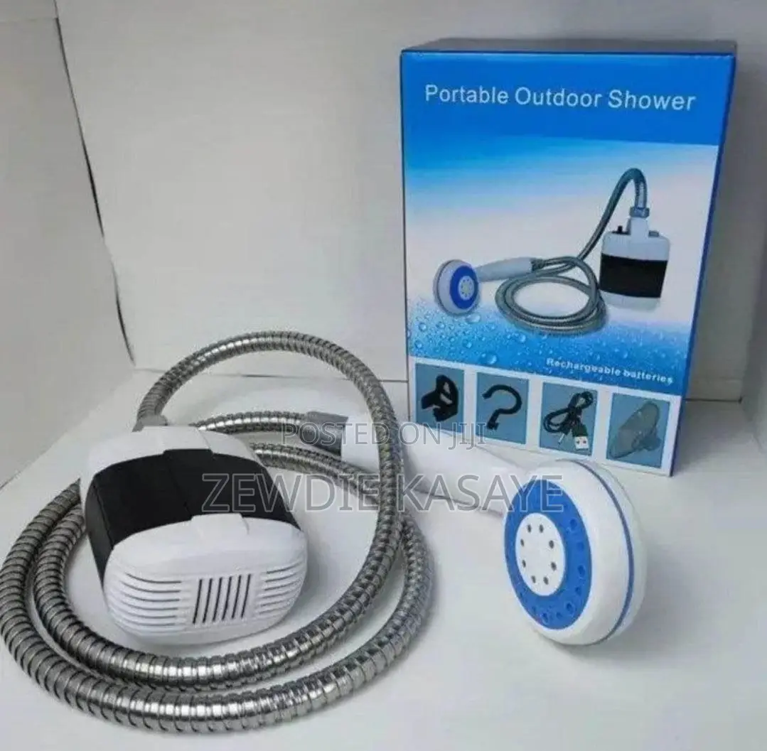 Portable Outdoor Shower Pump
በቻርጅ የሚሰራ ተንቀሳቃሽ ሻወር ፓምፕ