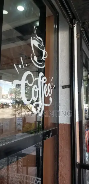 Window Stiker,Plot Stiker,Stiker,ስቲከር