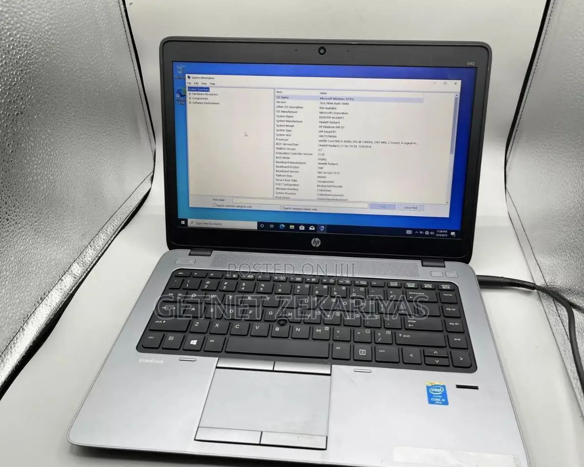 New Laptop HP EliteBook 840 G1 4GB Intel Core I5 HDD 500GB