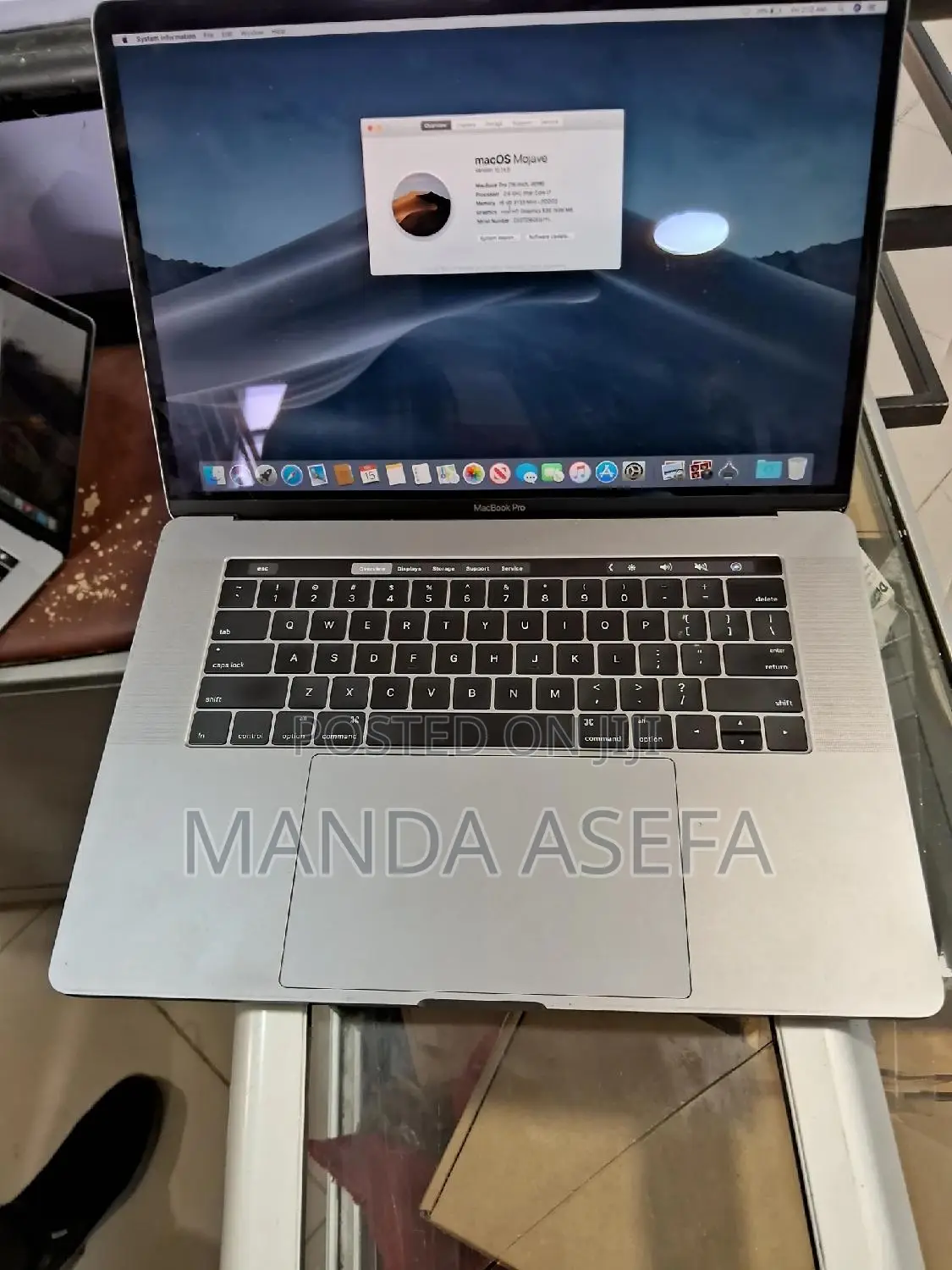 New Laptop Apple MacBook Pro 2016 16GB Intel Core i7 SSD 256GB