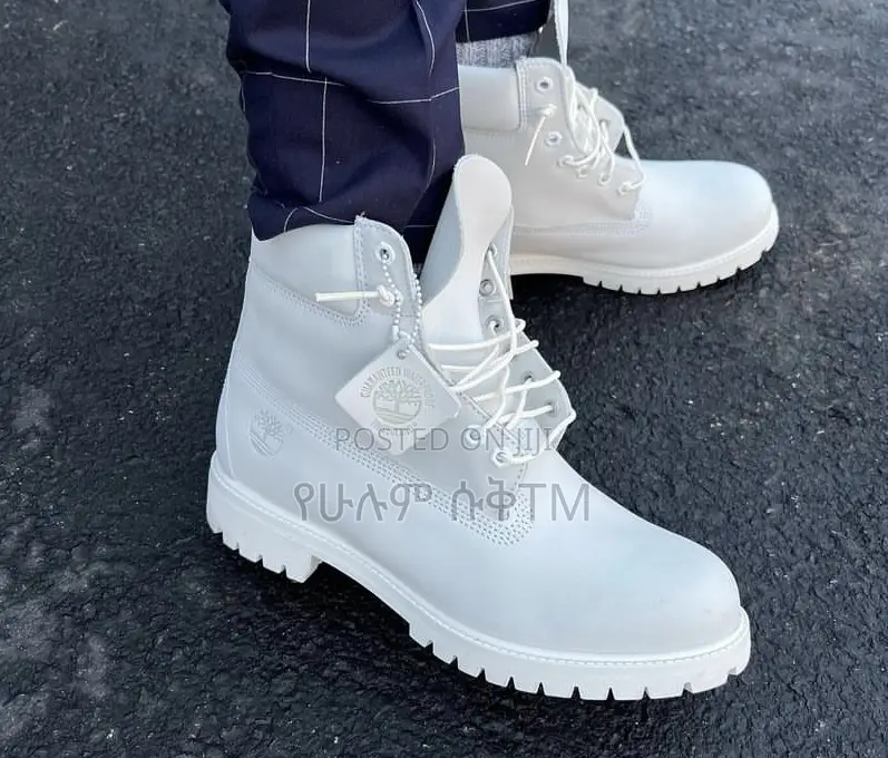 Original Timberland ‘Ghost White’ High Boots Shoes
