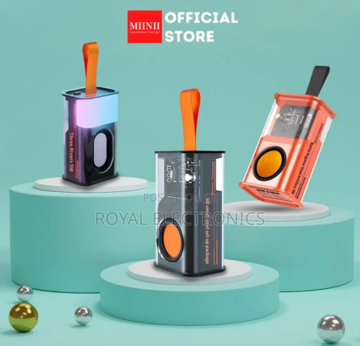 Mini Speaker RGB Wireless Bluetooth HD Sound Portable
