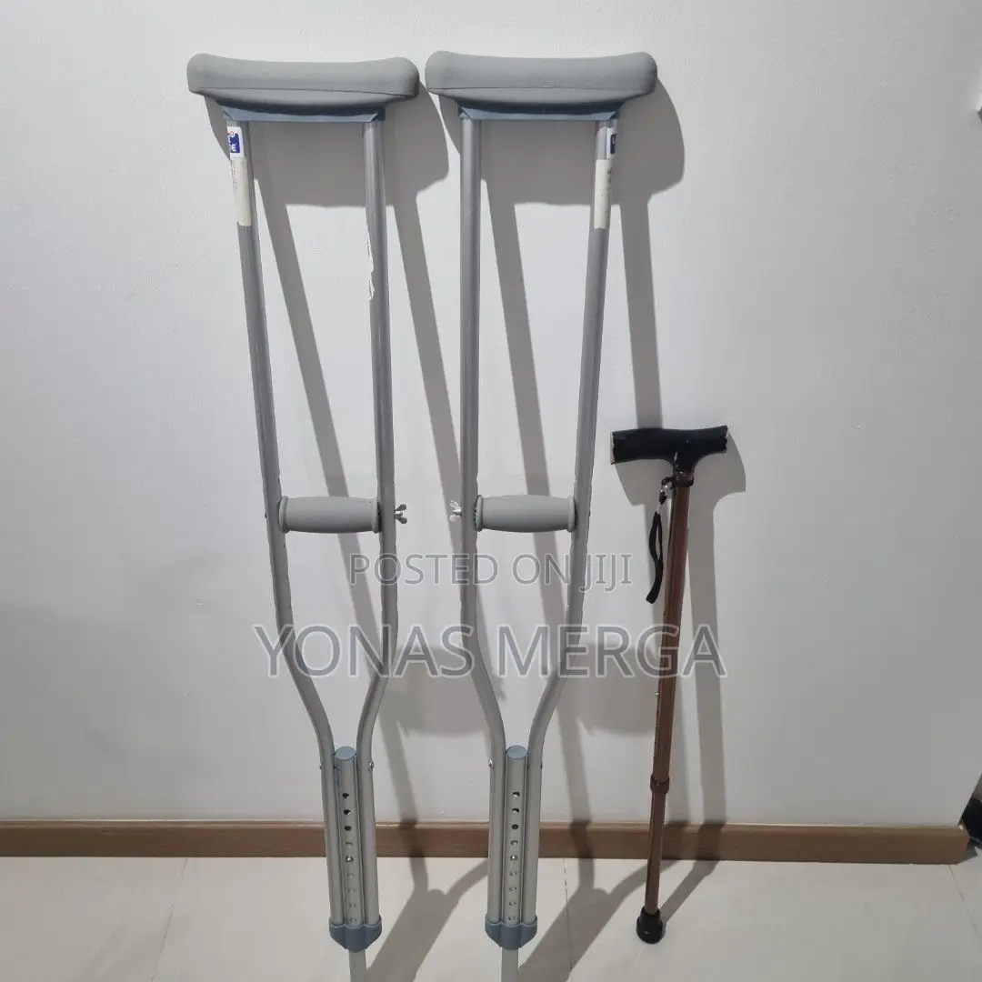 Crutches /Cranch/Crunch /ክራንች/Crutche(Pair) - 157cm to 178cm