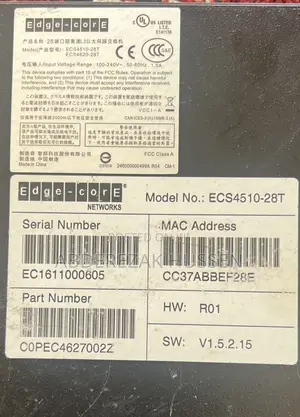 Ethernet Switch Edge-Core ECS4510-28T