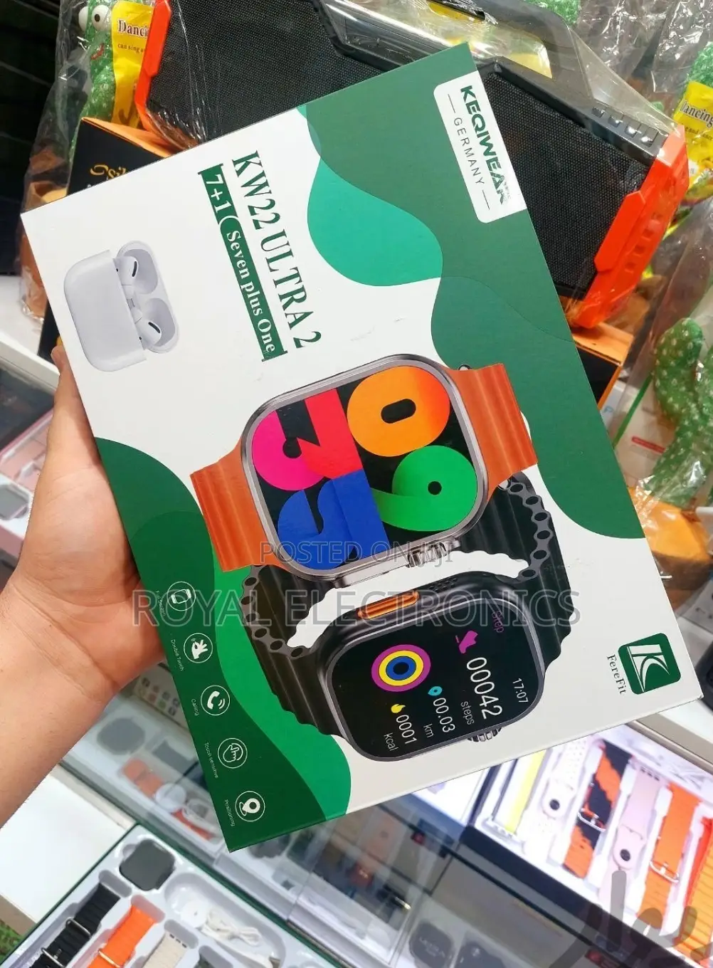 Original KEQIWEAR Germany Ultra 2 Smart Watch