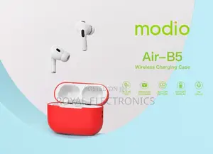 Original Modio Airb5 (Anc Noise Cancelling)With Silicon Case