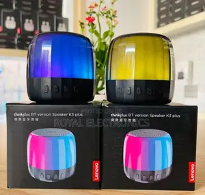 Lenovo Mini Bluetooth Speaker Thinkplusk3 Plus RGB Portable