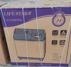 Lifestar 15kg Semiautomatic Washing Machine
